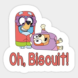 oh, biscuit Sticker